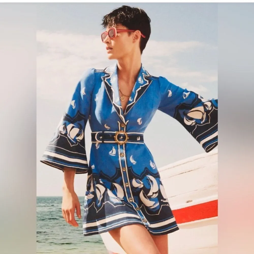 High tide mini shirt dress #3